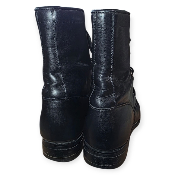 Vintage Justin Diamond J Women’s Lace-Up Boots – Size 8D (Wide) – Made in Mexico - Picture 2 of 13